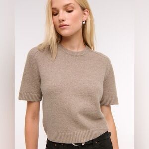 🆕 The A&F Madeline Crew Sweater Tee